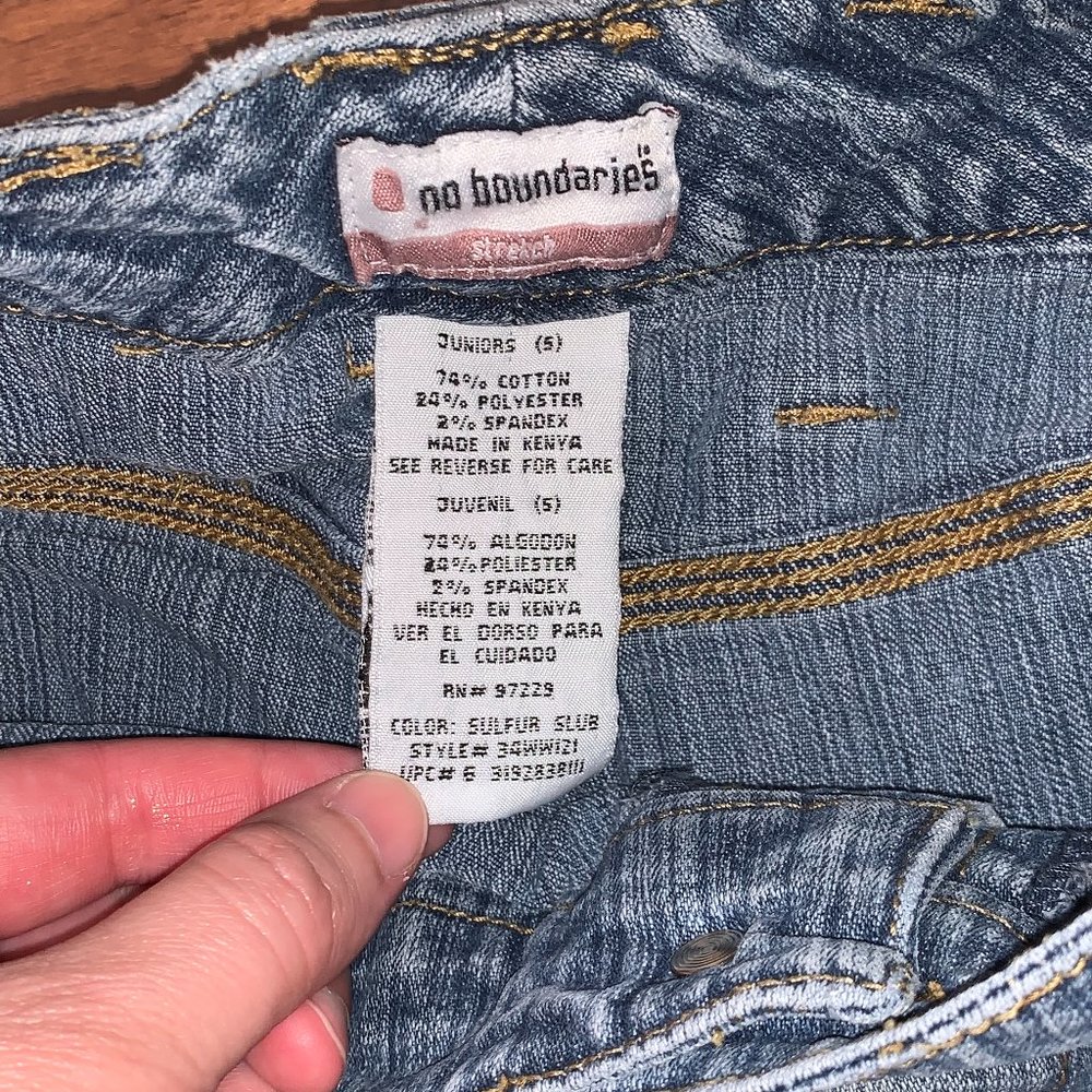 Vintage No Boundaries Jeans, Size 5